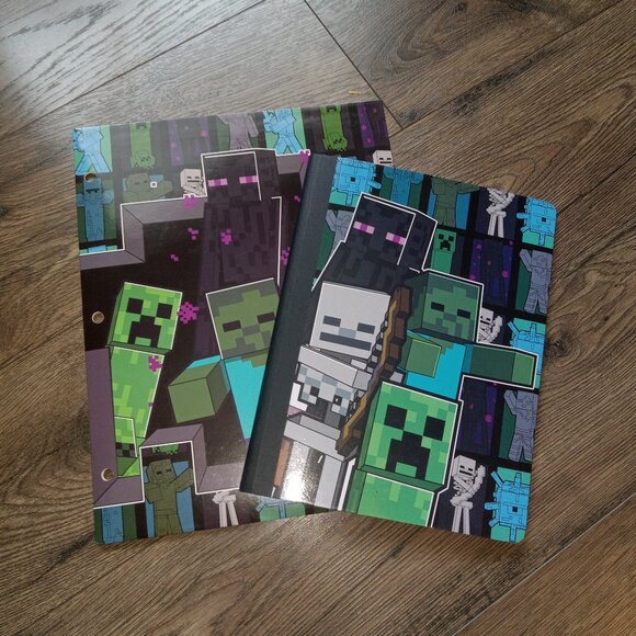 Minecraft Backpack with folder & notebook - Picture 4 of 4